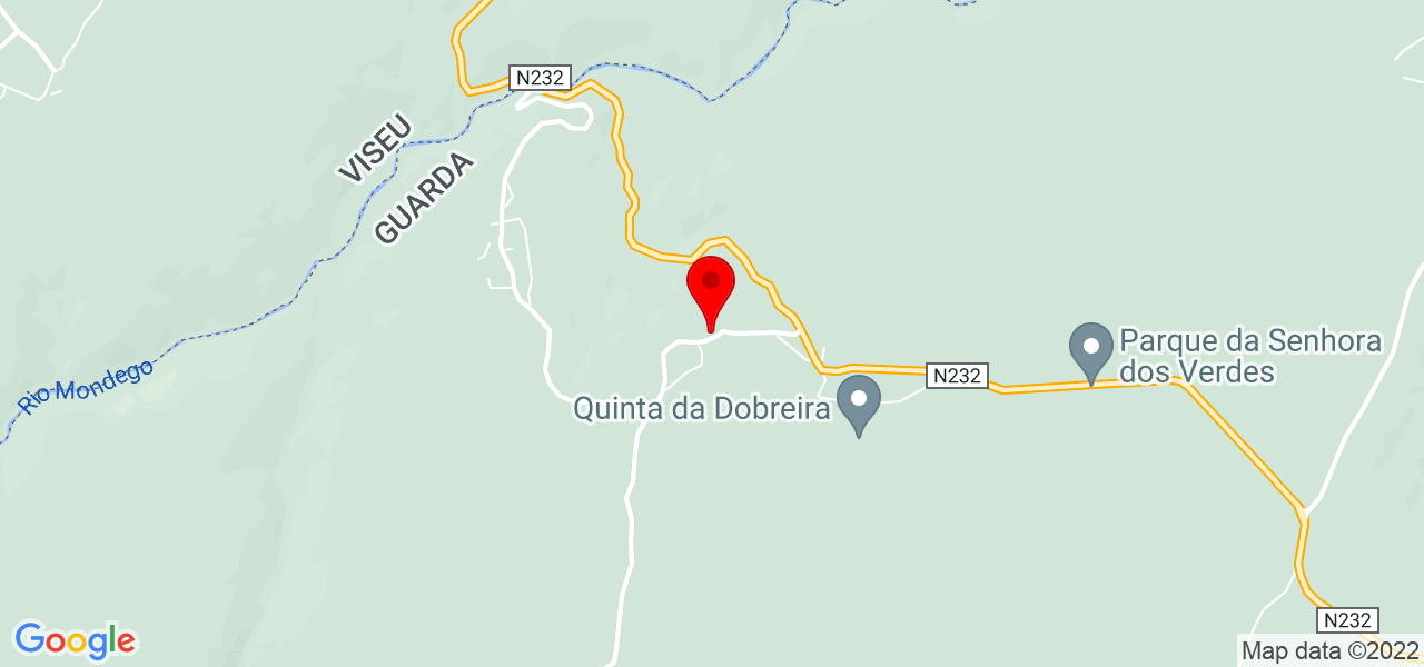 Cl&aacute;udio Soares - Guarda - Gouveia - Mapa