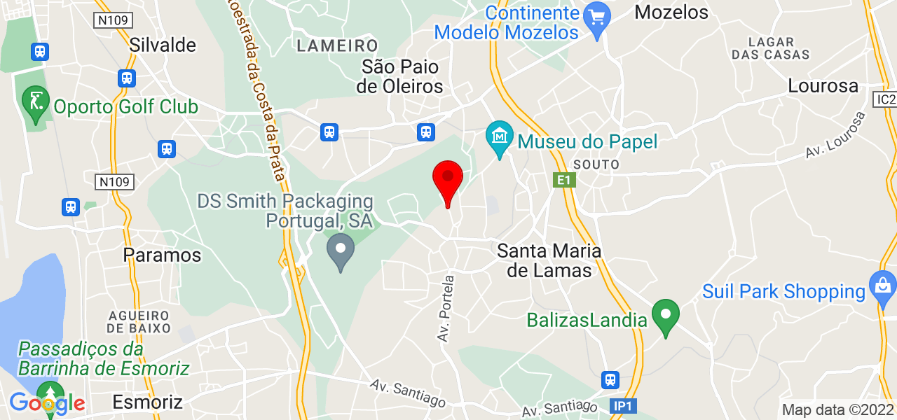 sandra santos - Aveiro - Santa Maria da Feira - Mapa
