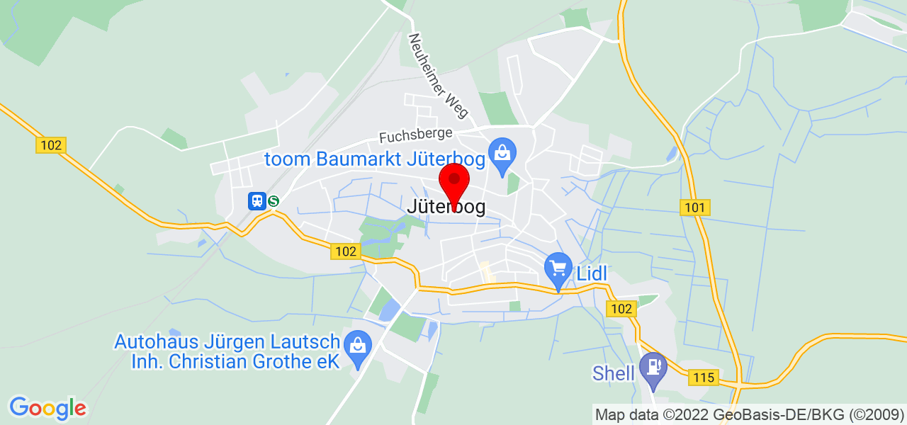 Event - Wichtel - Brandenburg - Teltow-Fläming - Karte