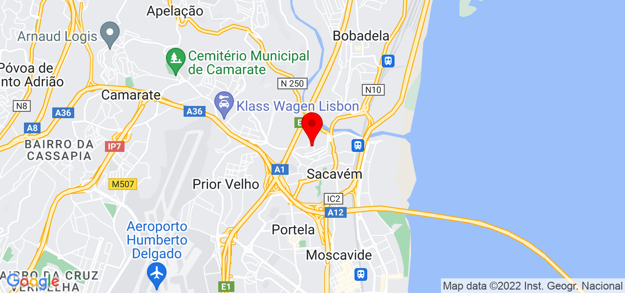 Ana Cristina - Lisboa - Loures - Mapa
