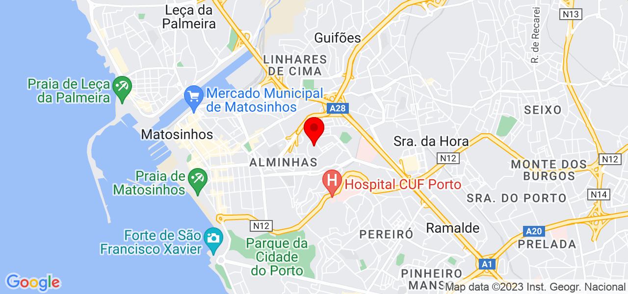 Albino Pinto - Porto - Matosinhos - Mapa