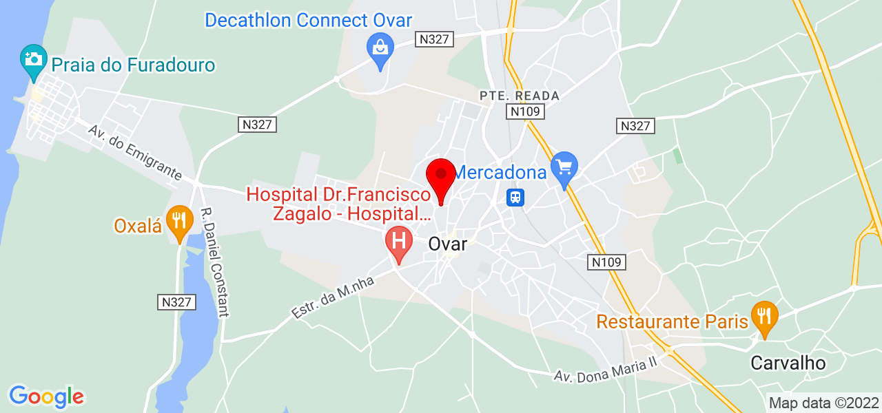 Astrologia ASAS - Aveiro - Ovar - Map