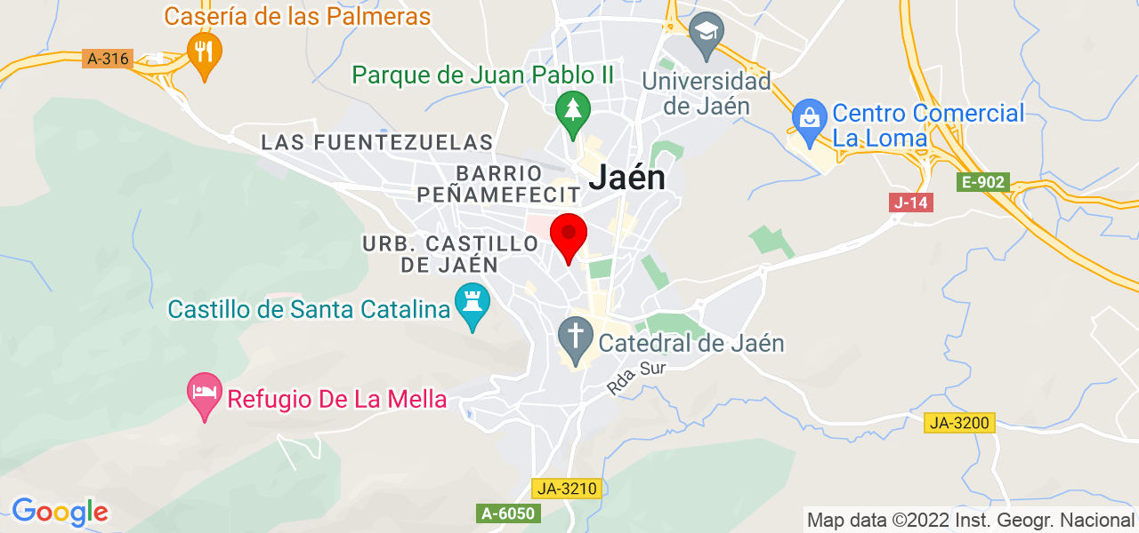 Paola - Andalucía - Jaén - Mapa