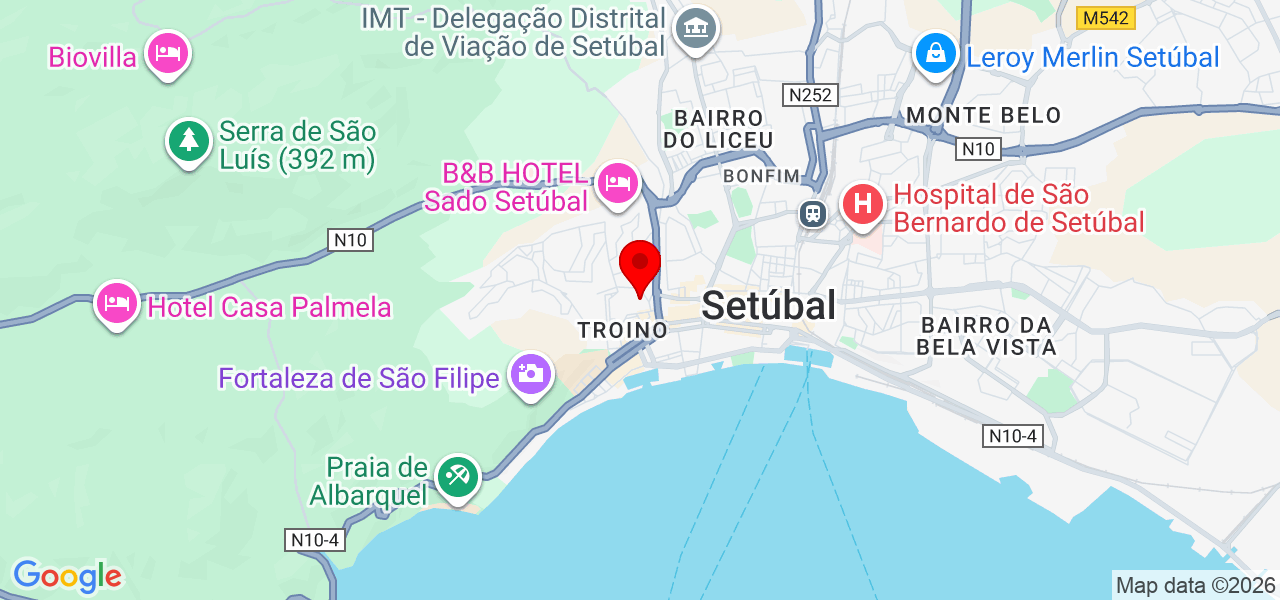 Cuidadora de idosos - Setúbal - Setúbal - Karte