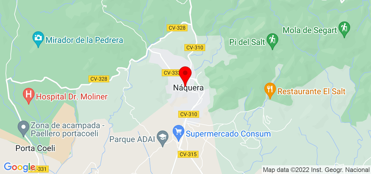 LoyRa fotografia - Comunidad Valenciana - Náquera - Mapa