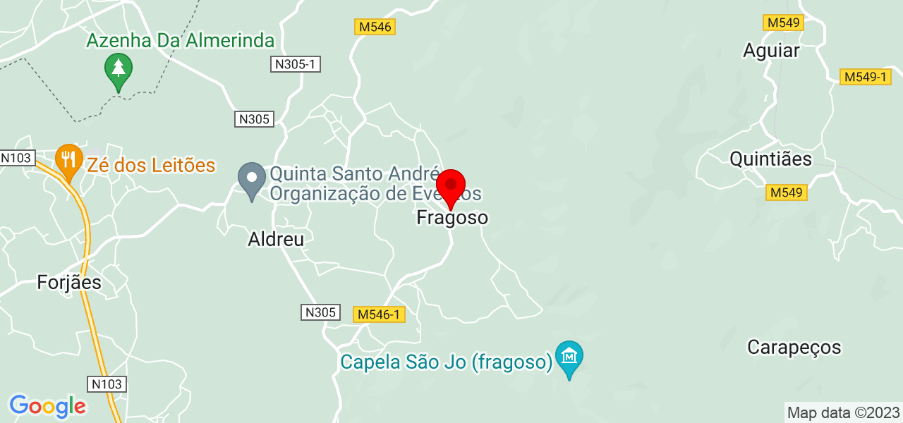 Sandra - Braga - Barcelos - Mapa