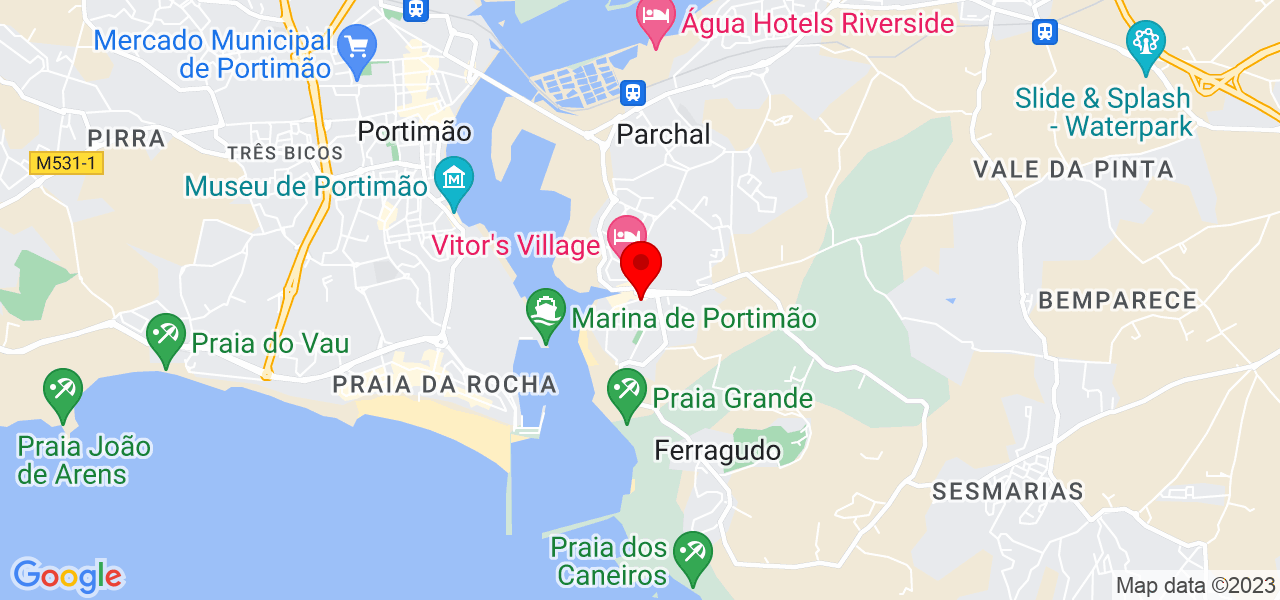 BL Servi&ccedil;os - Faro - Lagoa - Mapa