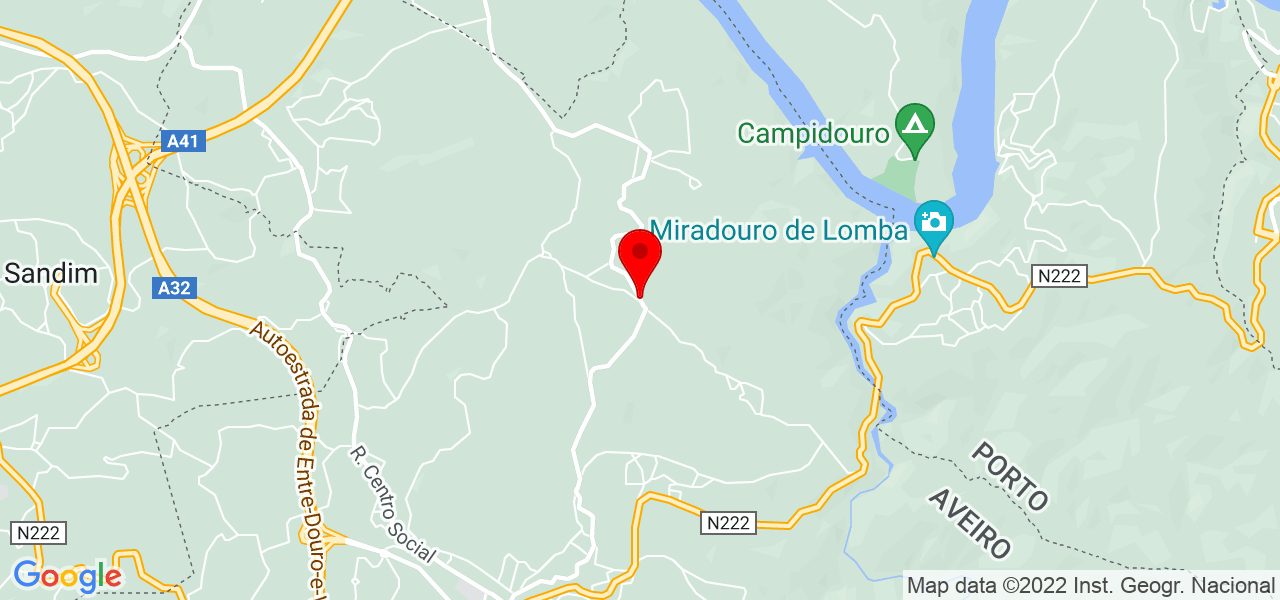 ASCAdesign - Aveiro - Santa Maria da Feira - Mapa