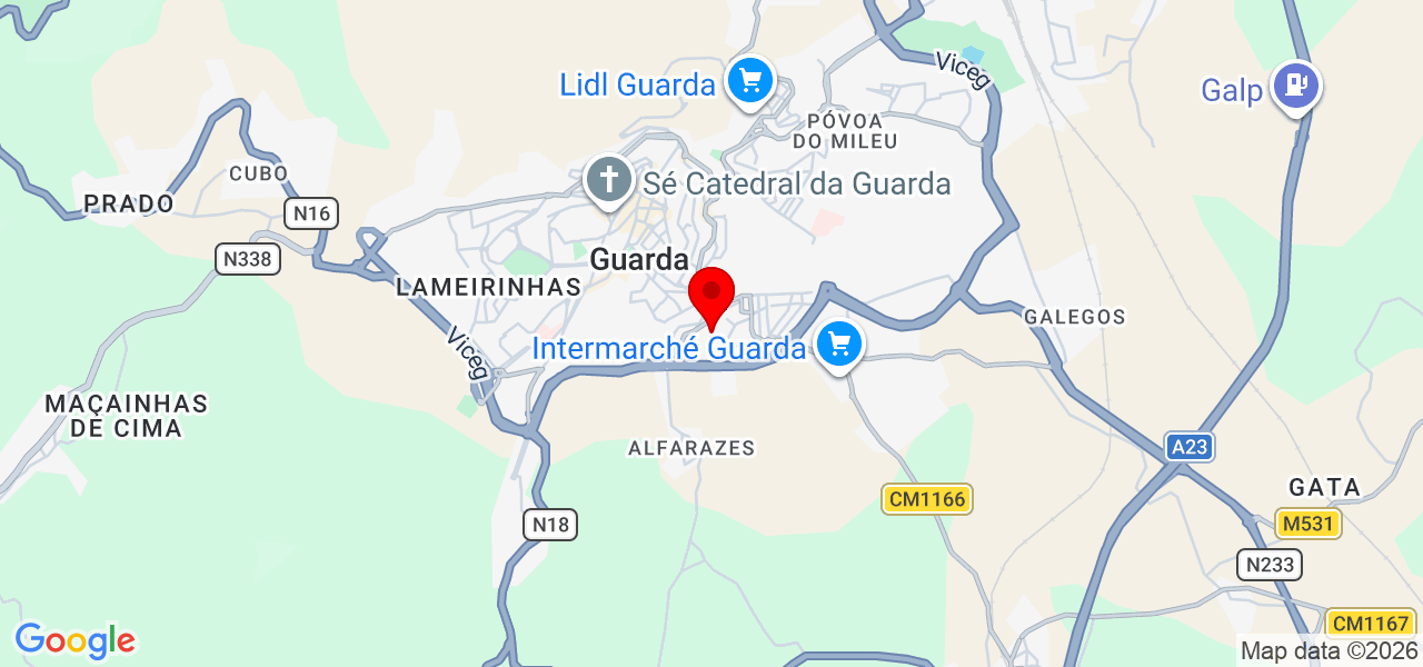 Isais seven soluções - Guarda - Guarda - Mapa
