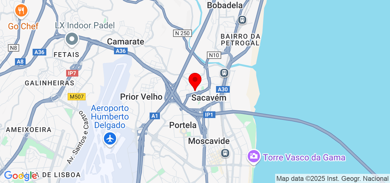 Repax Canalizações - Lisboa - Loures - Mapa