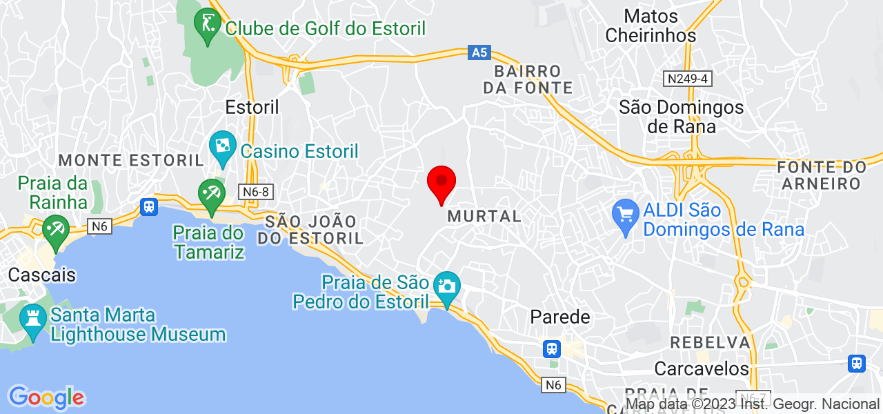 Sofia Chonita - Lisboa - Cascais - Mapa