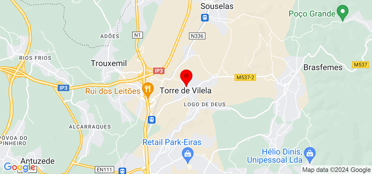 Helice Veloz Unip. Ltda. - Coimbra - Coimbra - Mapa