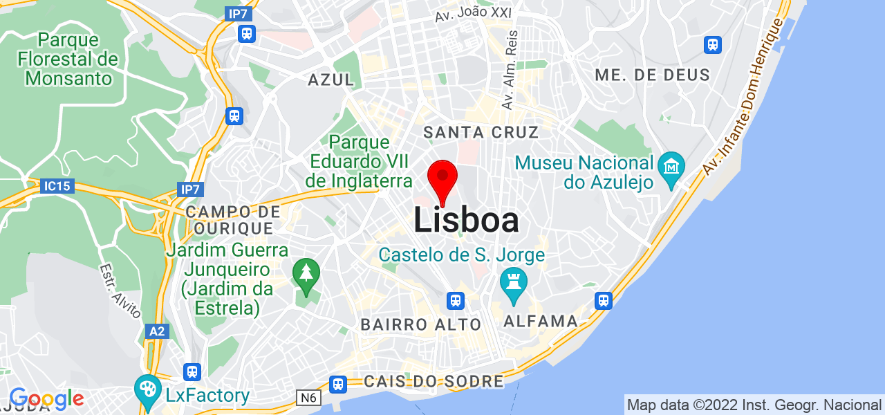 João Azevedo - Lisboa - Lisboa - Map