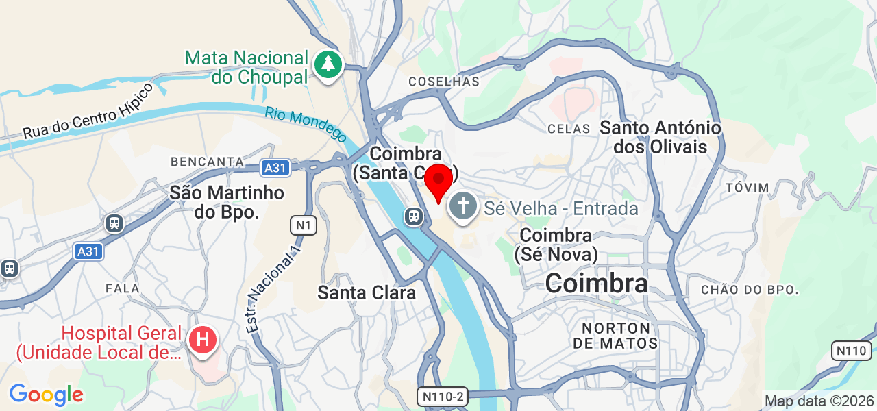 Juliana Tiemi Suguita - Coimbra - Coimbra - Mapa