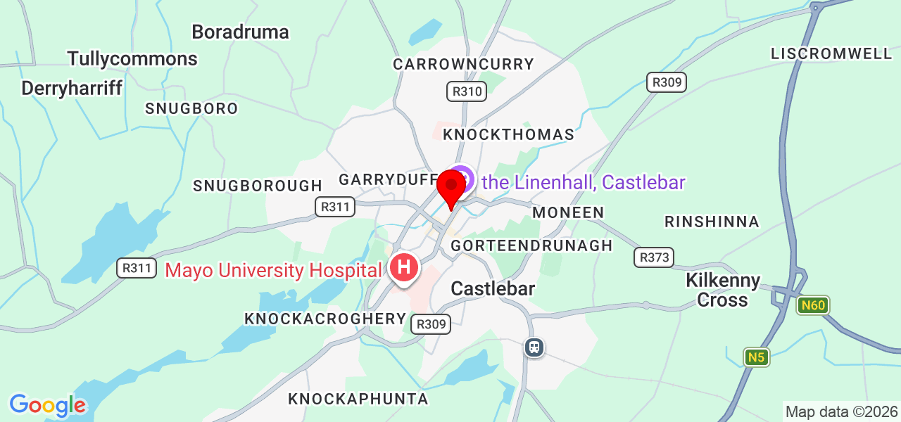 Tri stone construction - Connacht - Mayo - Map