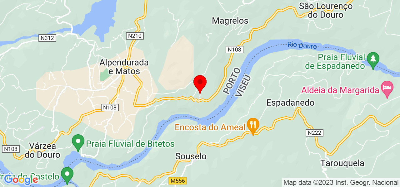 Jo&atilde;o Sousa - Porto - Marco de Canaveses - Mapa