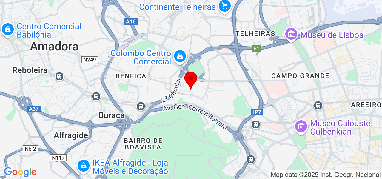 RC Gestão de Condomínios - Lisboa - Lisboa - Mapa