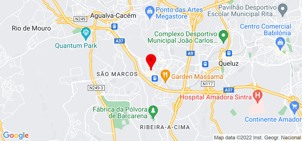 Rita Gomes da Silva - Lisboa - Sintra - Mapa