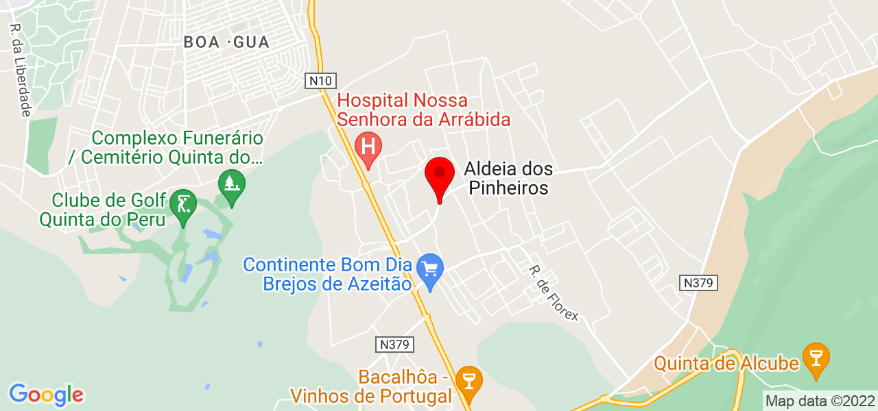 Nuno Brinca - Setúbal - Setúbal - Mapa