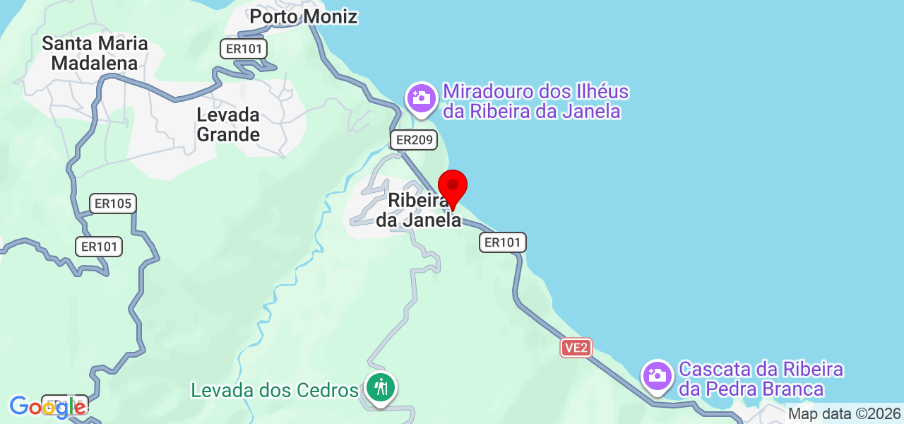 Sergei Khlebushkin - Madeira - Porto Moniz - Karte
