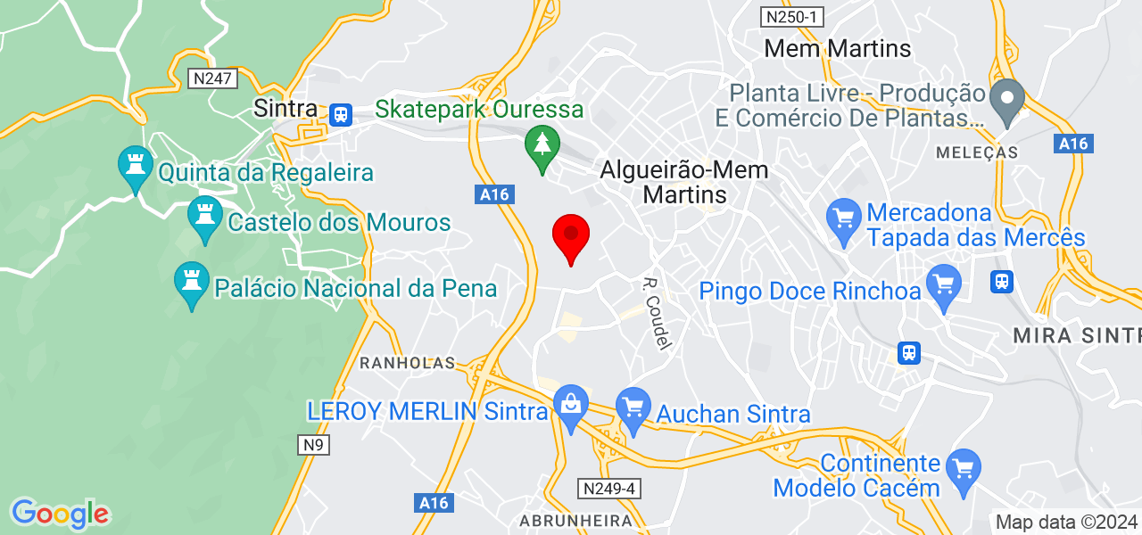 Soniabritocoaching - Lisboa - Sintra - Mapa