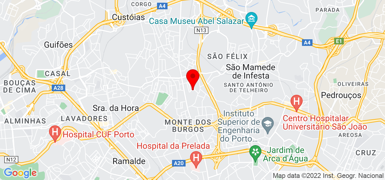 Susana Dias - Porto - Matosinhos - Mapa