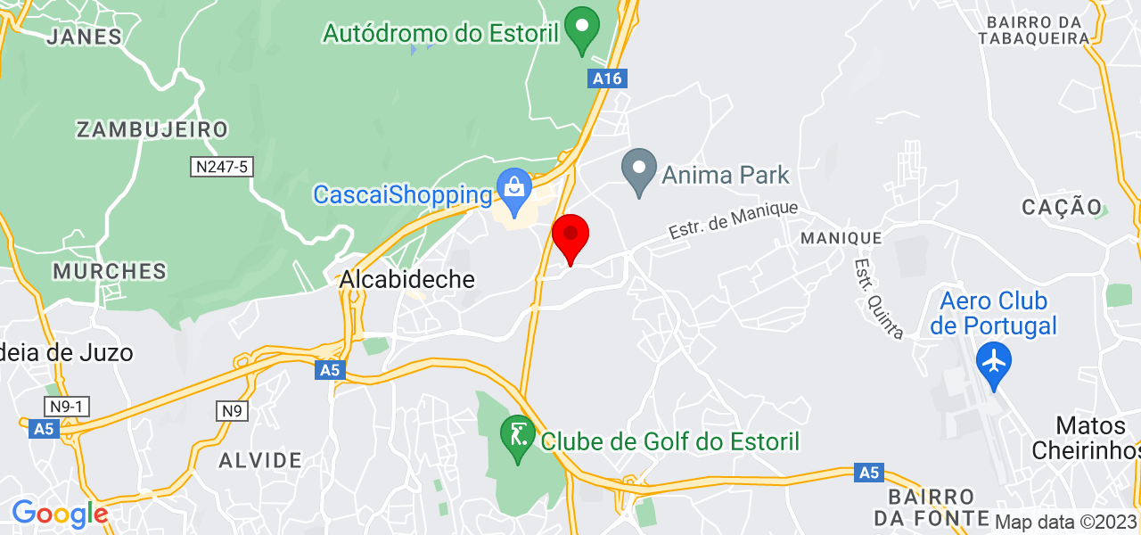 Joyce Aires - Lisboa - Cascais - Mapa