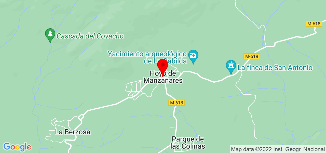 Asociaci&oacute;n Art&iacute;stica Deyav&uacute; - Comunidad de Madrid - Hoyo de Manzanares - Mapa