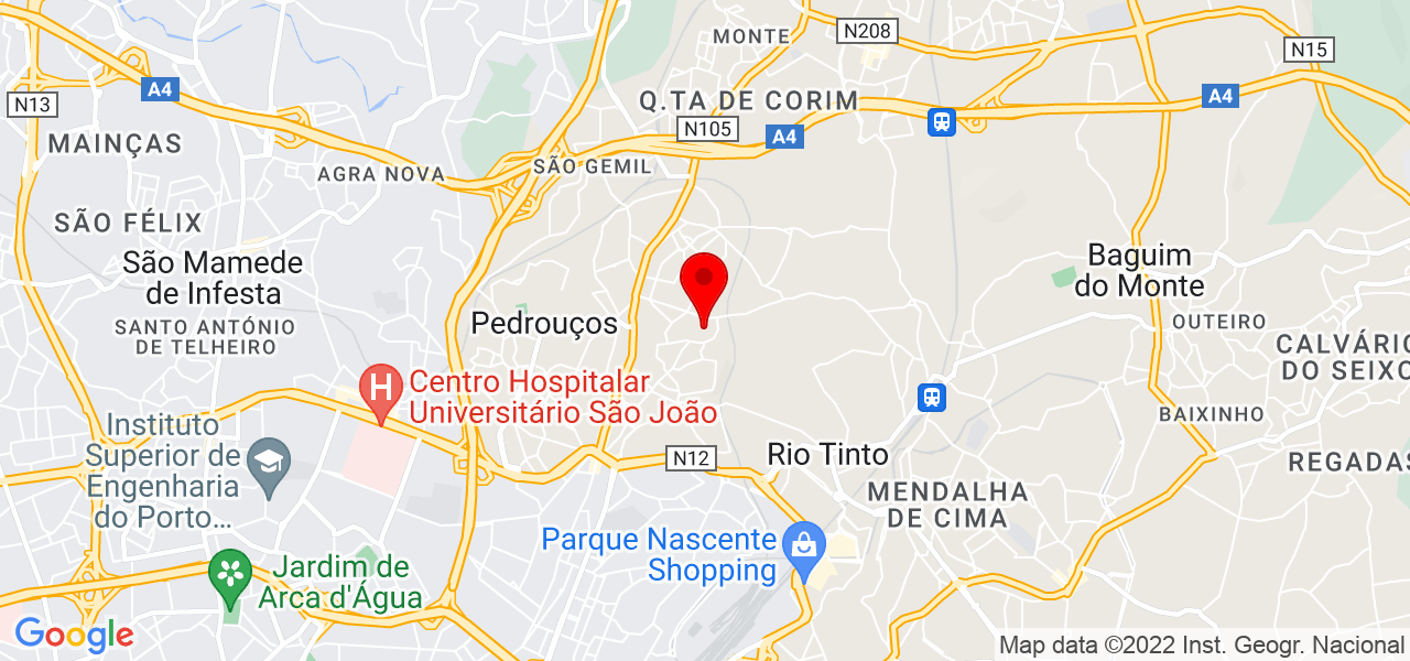 Gabinsuflaveis - Porto - Gondomar - Mapa