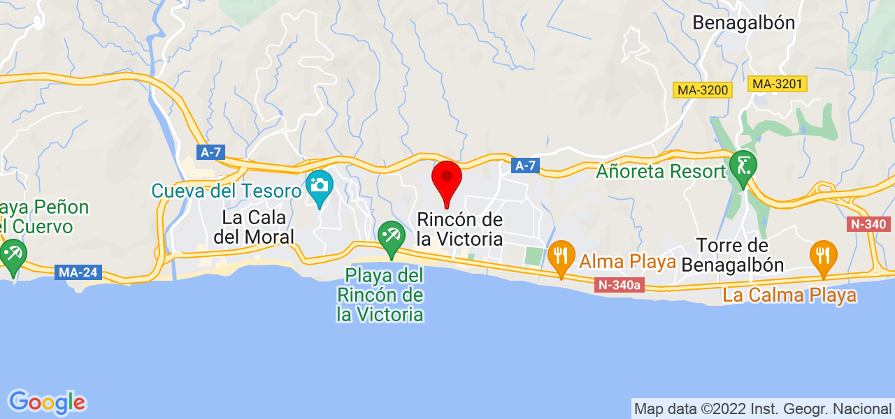 Sara - Andalucía - Rincón de la Victoria - Mapa