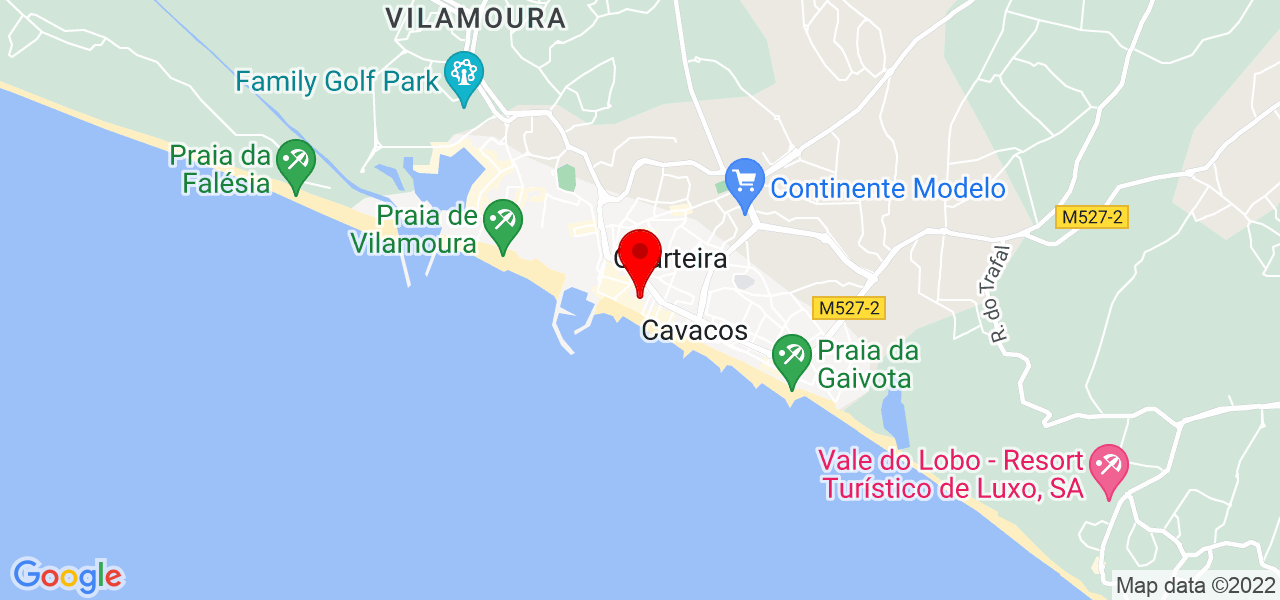 Vida-Gabinete de massagem terap&ecirc;utica Quarteira - Faro - Loulé - Mapa