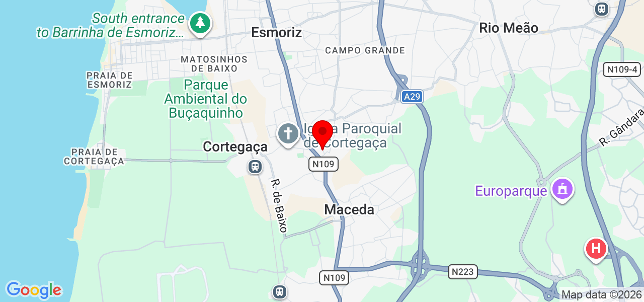 Sara Mesquita - Aveiro - Ovar - Mapa