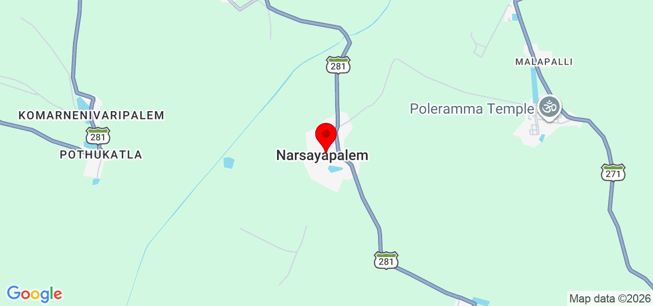 Photographer - Guntur - Cheruvu - Map