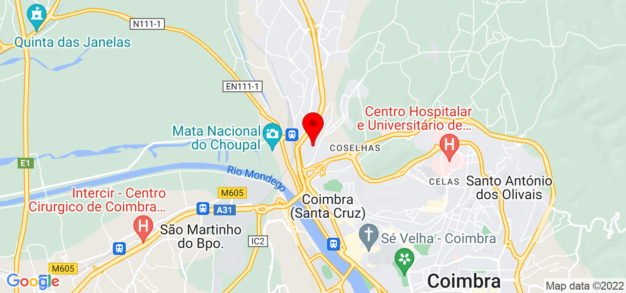 2FCS - Arquitectura e Decoração - Coimbra - Coimbra - Mapa