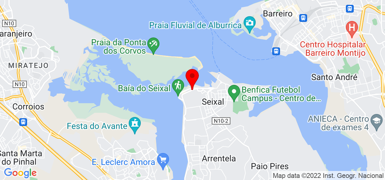HIRAL VAGH - Setúbal - Seixal - Mapa