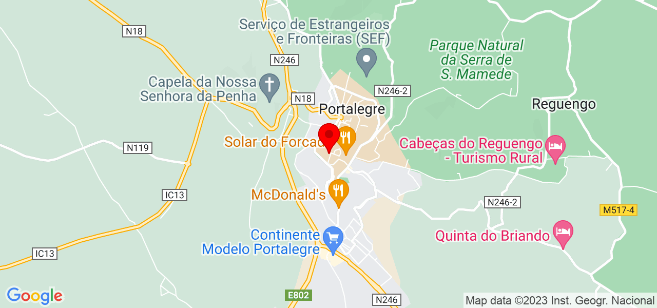 Francisco - Portalegre - Portalegre - Mapa