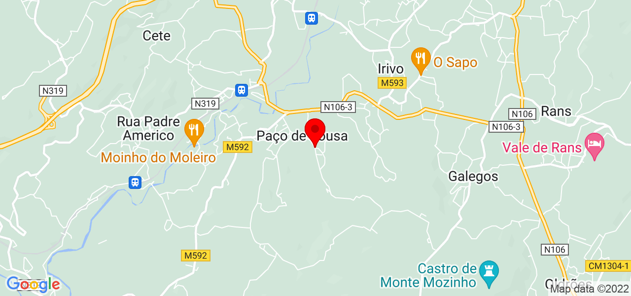 Paulo pires - Porto - Penafiel - Mapa