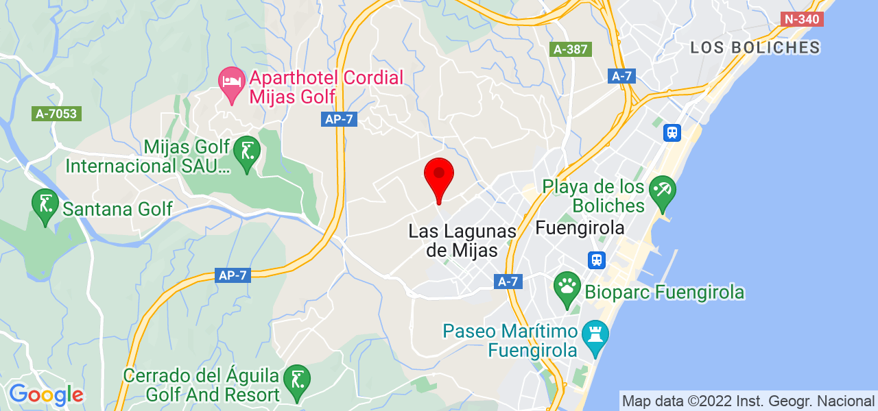 Luc&iacute;a Cuevas - Andalucía - Mijas - Mapa
