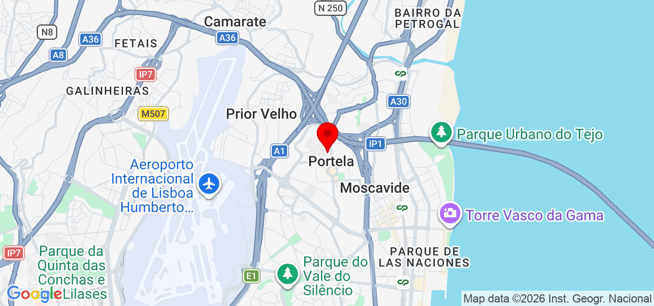Sebastião - Lisboa - Loures - Map