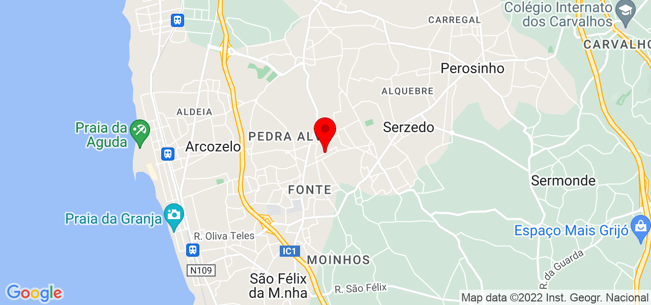 M&oacute;nica Tavares - Porto - Vila Nova de Gaia - Mapa
