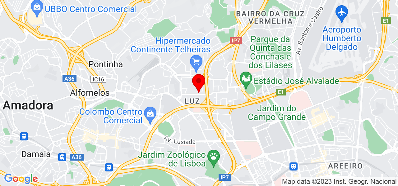 Joana Pinh&atilde;o - Lisboa - Lisboa - Mapa
