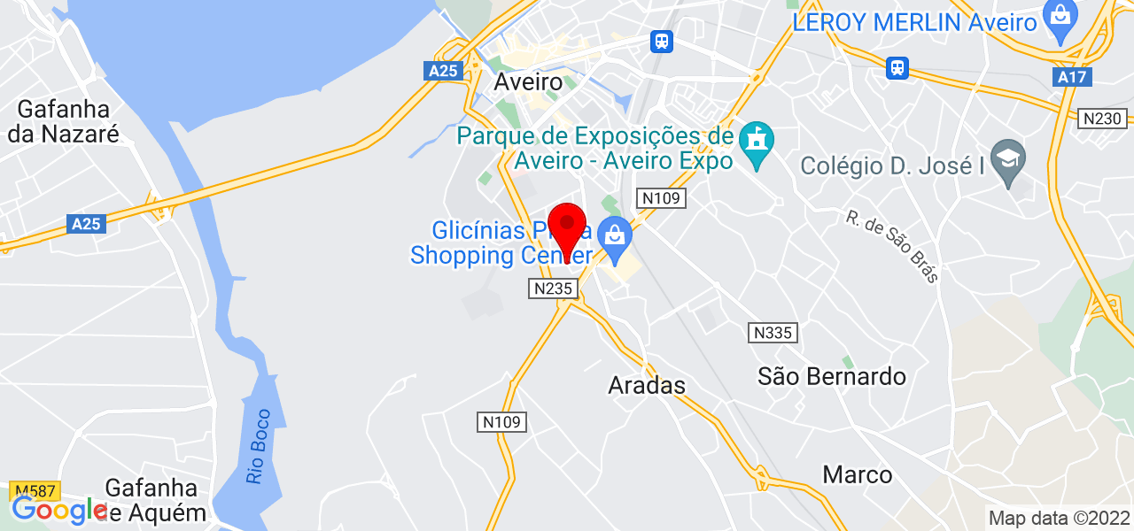 Nuno Matos - Aveiro - Aveiro - Mapa