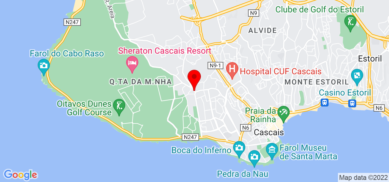 Tiago Azeredo - Lisboa - Cascais - Mapa