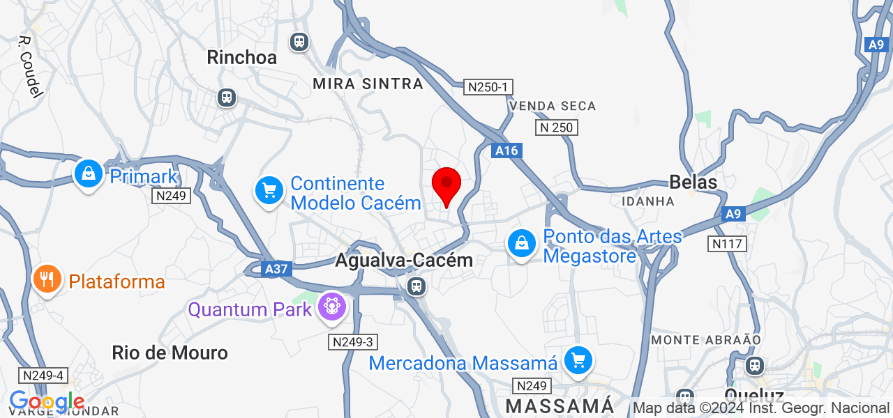 Jé Espírito - Lisboa - Sintra - Map