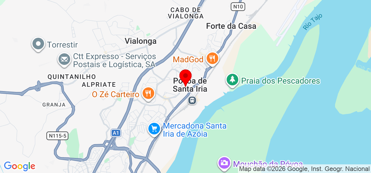 Climax ar condicionado - Lisboa - Vila Franca de Xira - Mapa