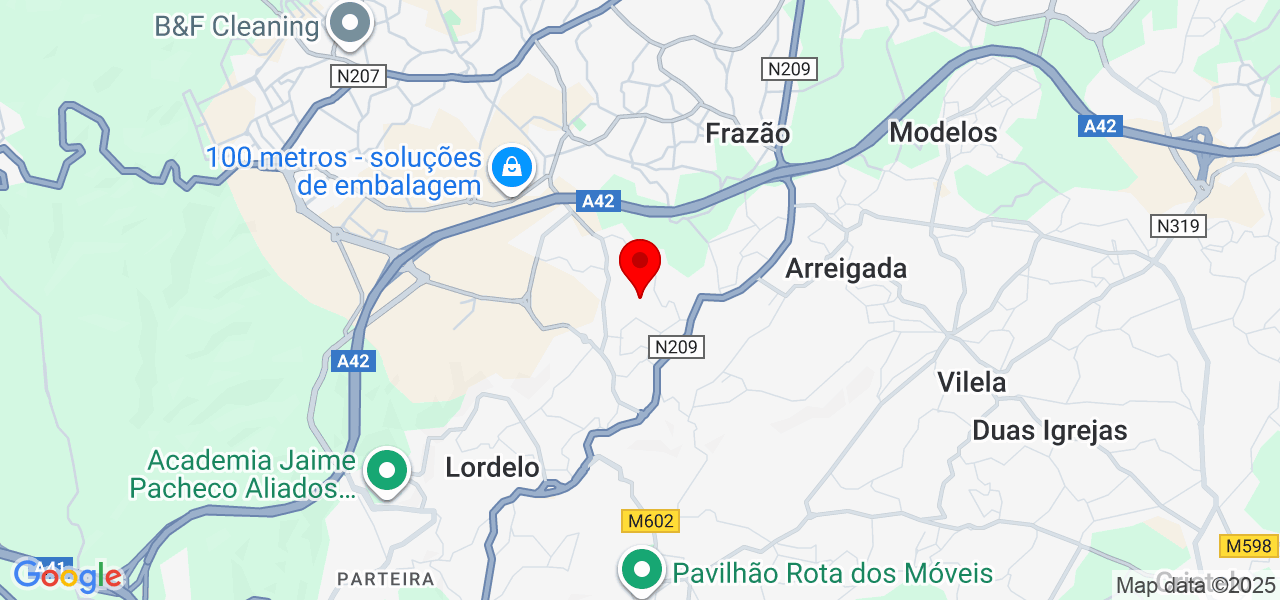 Castimovel Mobili&agrave;rio - Porto - Paredes - Map