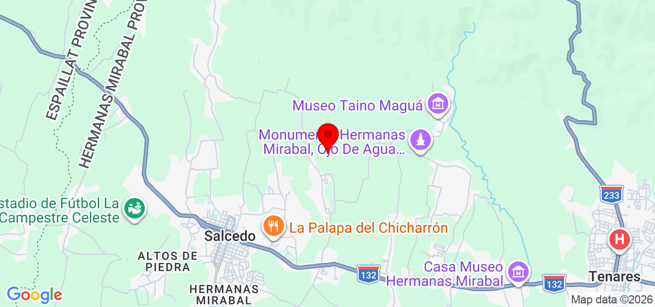DJ Tambo - Hermanas Mirabal - Salcedo - Mapa