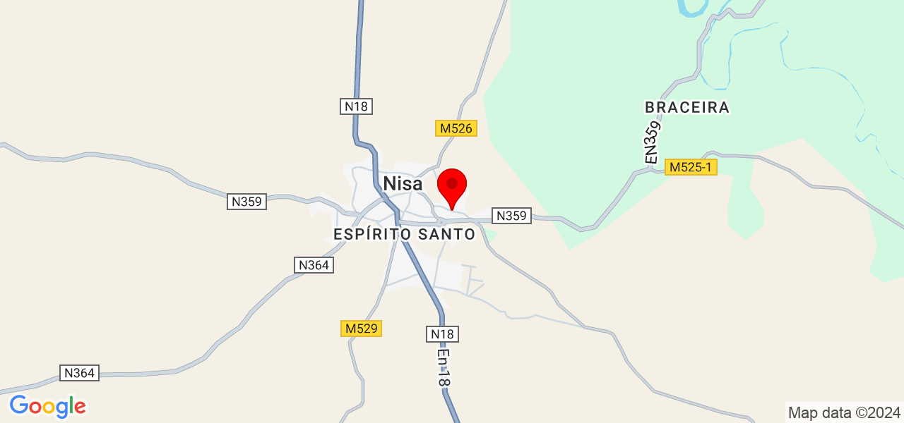 Limpezas com a Sofia - Portalegre - Nisa - Mapa