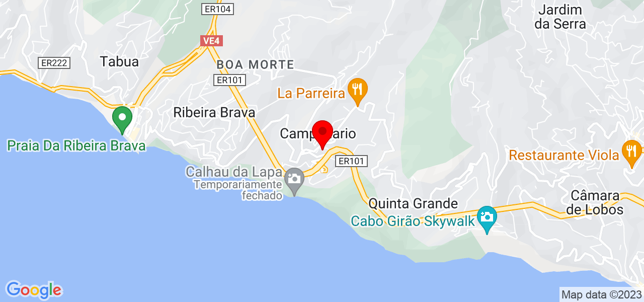 Luís C José - Madeira - Ribeira Brava - Mapa