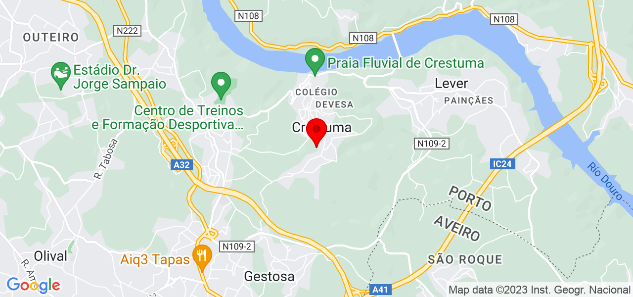 Jo&atilde;o Barbosa - Porto - Vila Nova de Gaia - Mapa